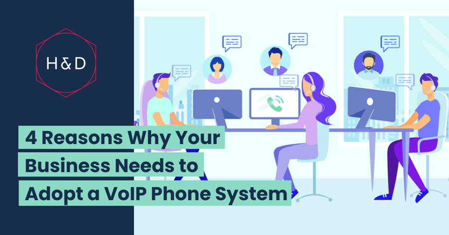 4 Reasons Why Your Business Needs to Adopt a VoIP Phone System